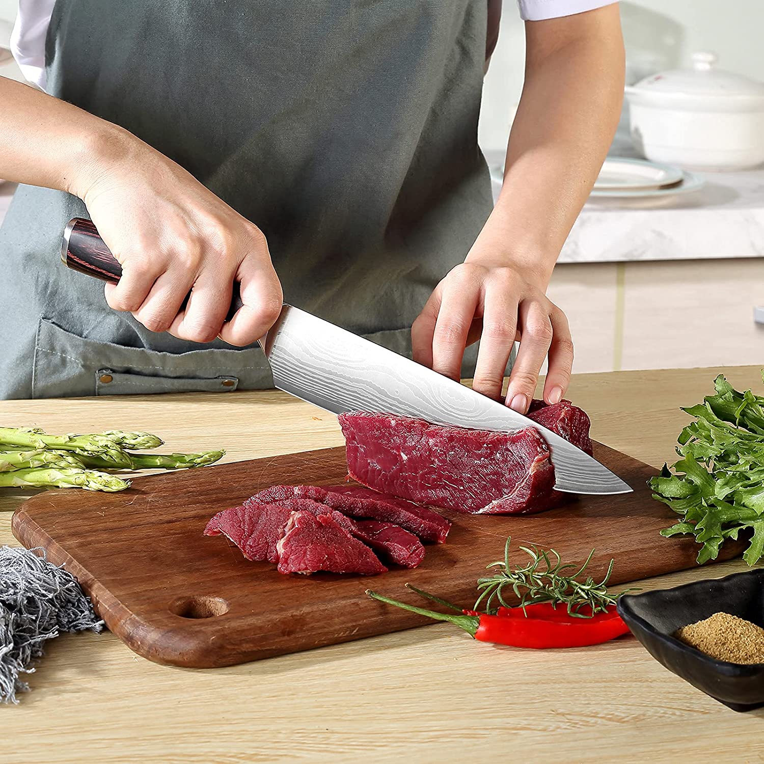 10pcs Kitchen Knife